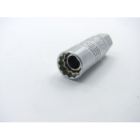 Service Moto Pieces|Bougie - Douille magnetic 3/8 - Hexa 16mm|Clef a bougie|14,00 €