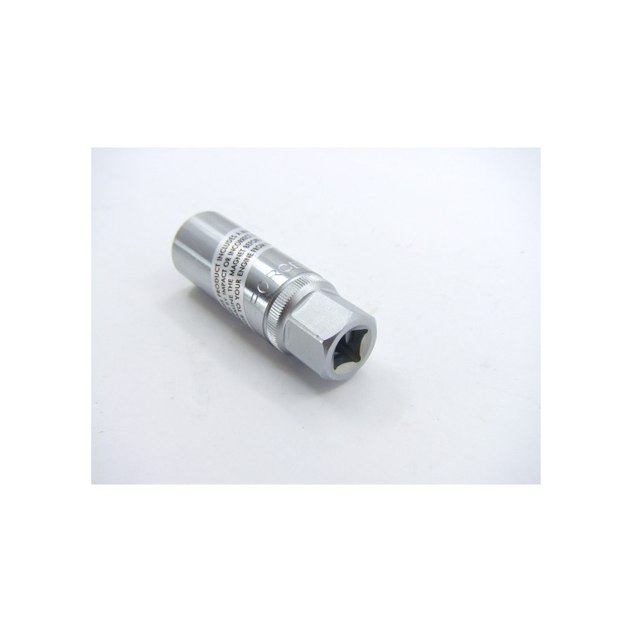 Bougie - Douille magnetic 3/8 - Hexa 18mm
