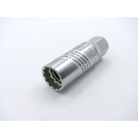 Bougie - Douille magnetic 3/8 - Hexa 18mm