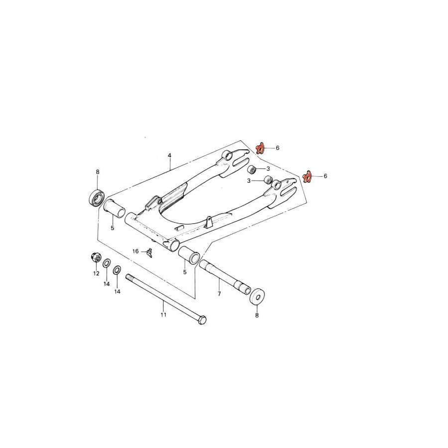Transmission - Arret de tension chaine (x1) - N'est plus disponible Transmission - Arret de tension chaine (x1) - N'est plus disponible