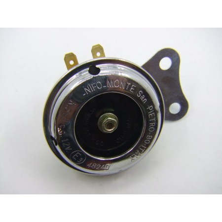 Service Moto Pieces|Avertisseur sonore - 12 Volt - Klaxon - Chrome - ø 65mm|Klaxon - 12 Volt|11,90 €