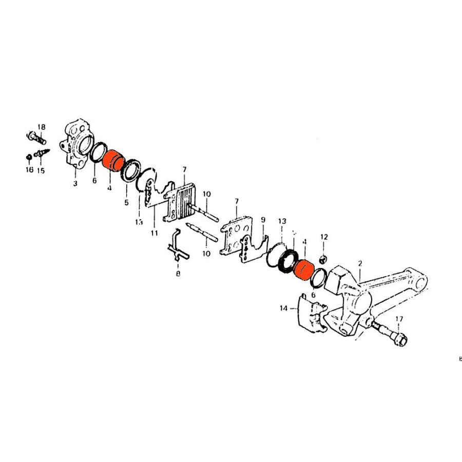 Service Moto Pieces|Compteur - cerclage Acier chromé - superieur - (x1)|Produit -999 - Plus disponible|19,50 €