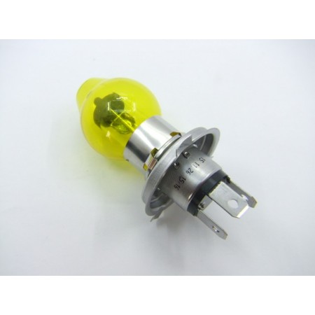 Service Moto Pieces|Ampoule - 12v - 60/55w - H4 - Jaune|Ampoule 12 Volt|11,40 €