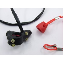 Service Moto Pieces|Batterie - Coupe circuit de securité - fixation au guidon et poignet|Interrupteur|17,90 €