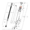 Fourche - Circlips de joint Spy (x1) - Fourche ø 35mm - 51447-KL4-951