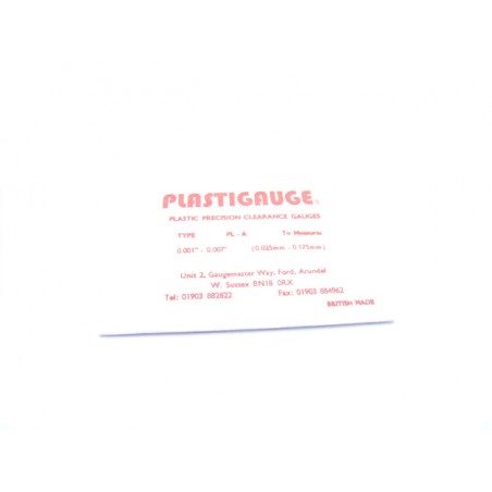 PlastiGauge - (plastigage) - 0.025 - 0175mm (x10)