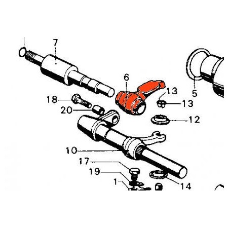 Service Moto Pieces|Moteur - Basculeur  - CB450 K1 à k5|Distribution|134,00 €