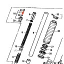 Fourche - Soupape air comprimé - 