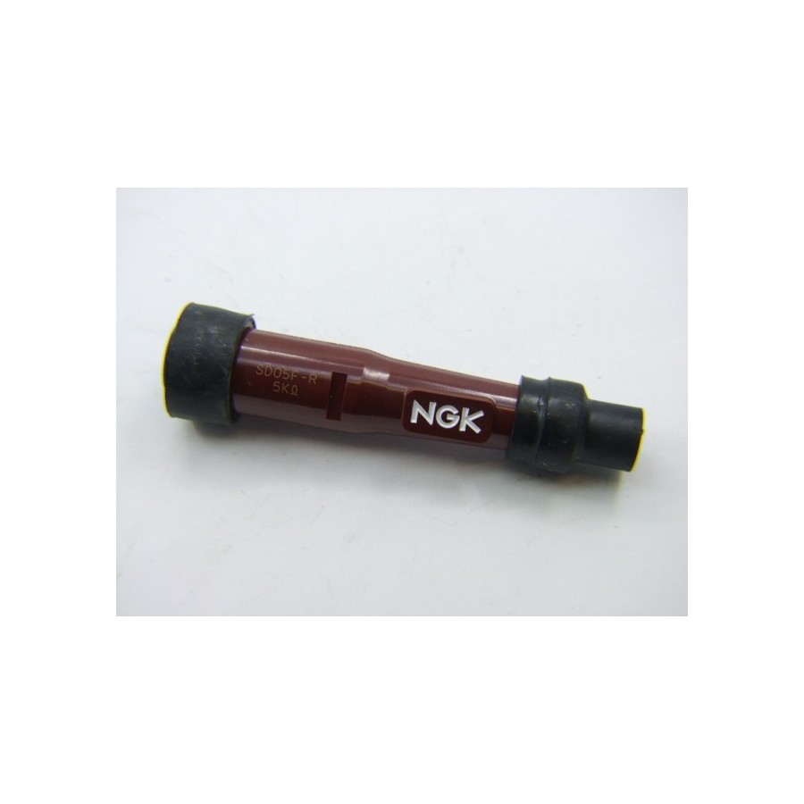 Service Moto Pieces|Anti-parasite - NGK - SD-05 F-R - (SD05FR) - Rouge Foncé - 180°|AntiParasite|7,35 €