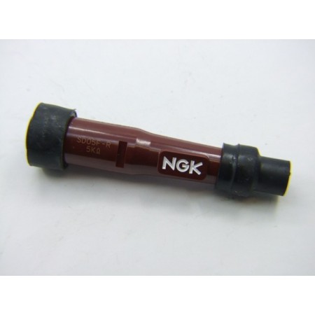 Anti-parasite - NGK - SD-05 F-R - (SD05FR) - Rouge Foncé - 180°