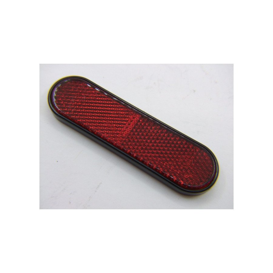 Lot De 6 Réflecteurs Yeux De Chat Rouges - Catadioptres Vélo Moto Tracteur, Sécurité Visibilité