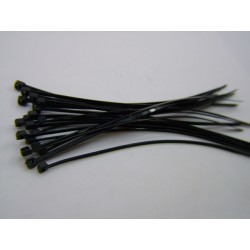 Serre Cable - Serflex - Rislan - Noir - 3.6x200mm (x100)