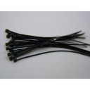 Serre Cable - Rilsan - Serflex - collier de serrage - Noir - 3.6x250mm (x100)