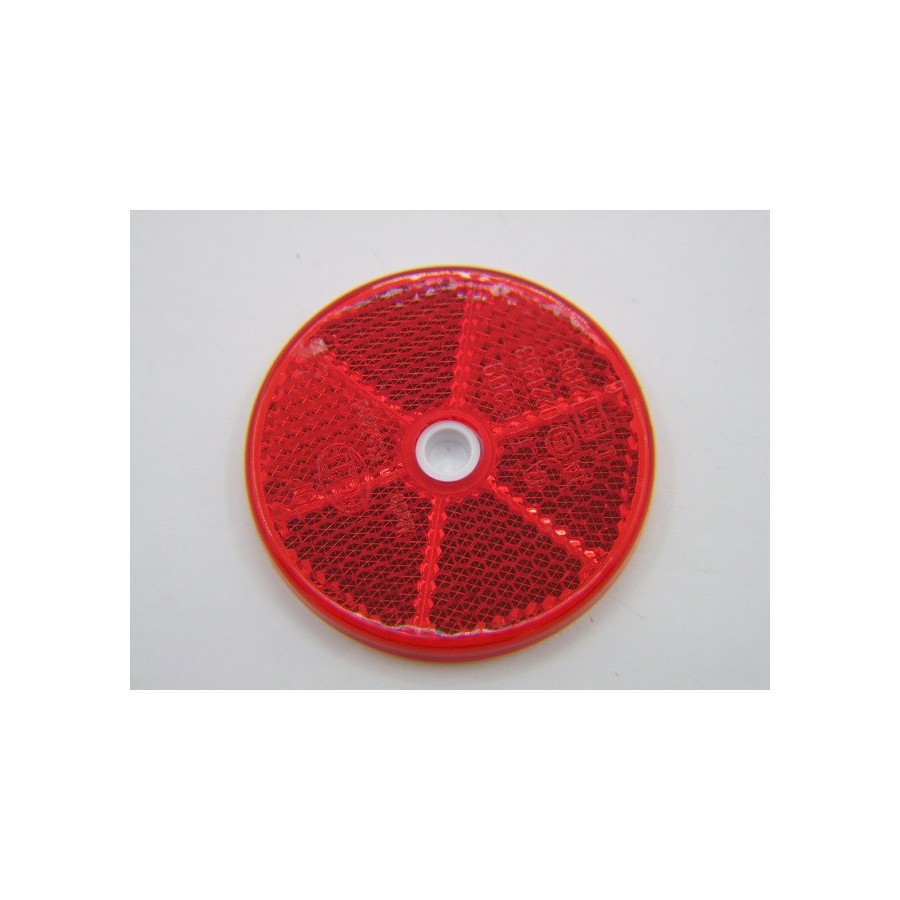 Service Moto Pieces|Reflecteur - Catadioptre rouge - 94x28 mm - reflecteur rouge à coller|Catadioptre|3,90 €