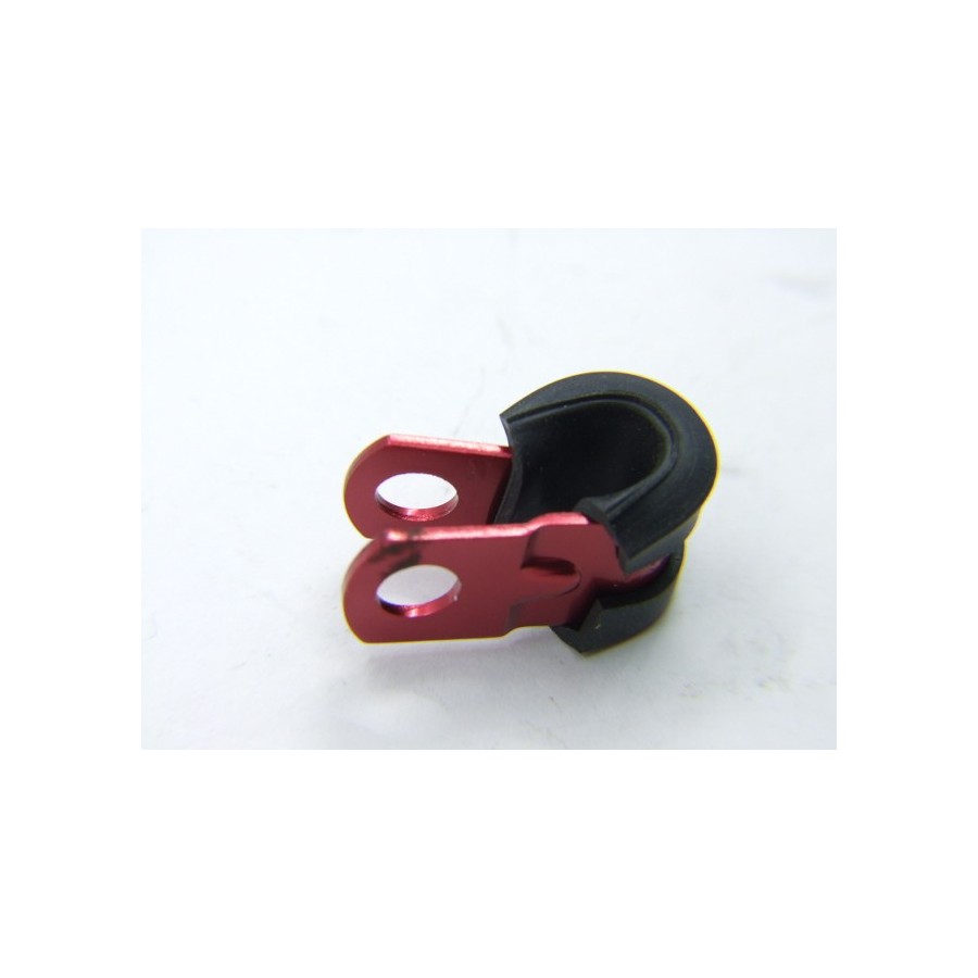 Service Moto Pieces|Frein - Collier de fixation durite ø 7mm - Rouge|Durite de Frein|4,90 €