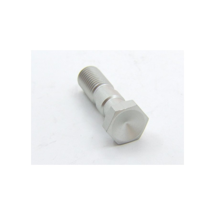Frein - Vis banjo - Double - M10x1.25 - Aluminium - Naturel Frein - Vis banjo - Double - M10x1.25 - Aluminium - Naturel
