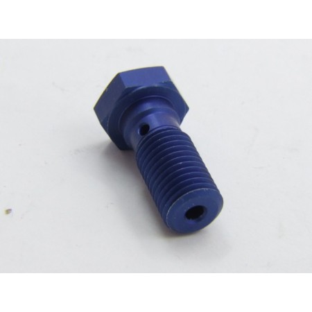 Service Moto Pieces|Frein - Vis banjo - simple - M10x1.25 - Alu - Bleu|Vis Banjo - M10 x1.25|6,50 €