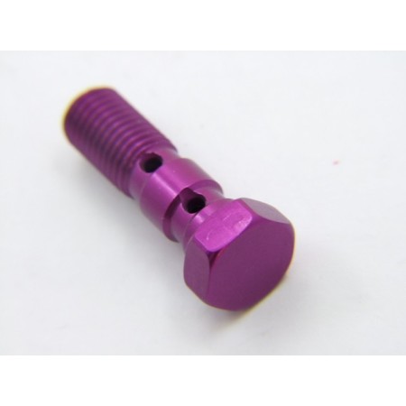 Service Moto Pieces|Frein - Vis banjo - Double - M10x1.25 - Alu - Violet|Vis Banjo - M10 x1.25|7,10 €