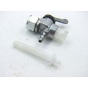 Reservoir - robinet essence - M16 x1.00 - sortie arriere avec filtre
