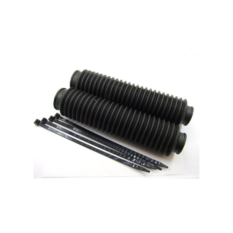 Service Moto Pieces|Fourche - Soufflet noir - ø42 / 46 mm - Lg 188mm - (CB.../450/500/550/750....)|Soufflet de fourche|22,30 €