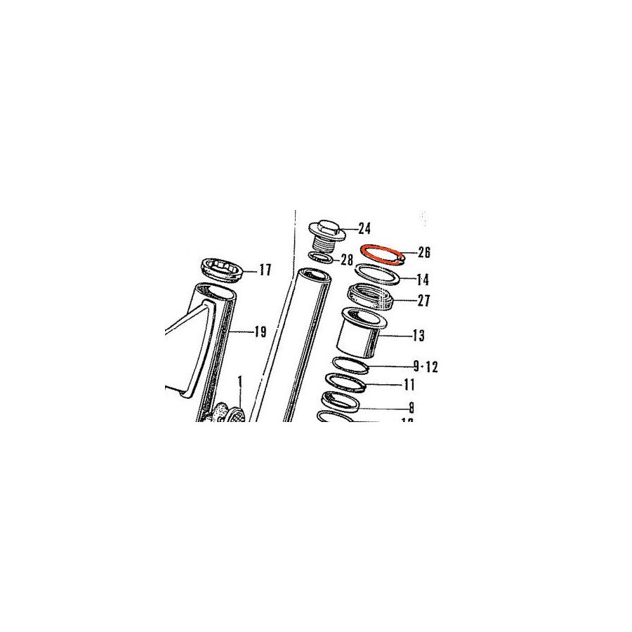 Service Moto Pieces|Fourche - joint Spi - 34x46x10.5 mm|Fourreaux + kit + joint|9,90 €