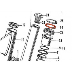 Service Moto Pieces|Levier pour maitre cylindre de remplacement : 45500-482-ADP|Maitre cylindre Avant|9,90 €