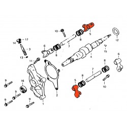 Service Moto Pieces|Moteur - Joint de couvercle de pompe à essence - GL1100|Couvercle culasse - cache culbuteur|11,90 €