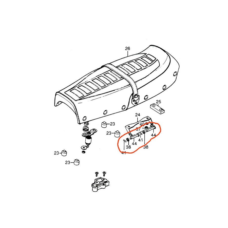 Service Moto Pieces|Boite a outils - Fond|Selle|84,00 €