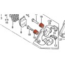 Frein - Etrier - joint couvre axe - (x1) - refabrication