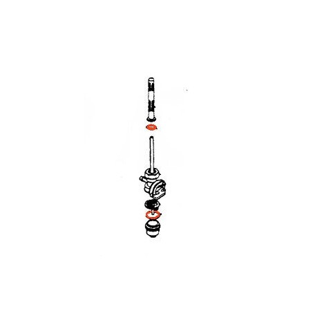 Service Moto Pieces|Robinet de reservoir - Essence - M20 - kit joint|Reservoir - robinet|5,60 €