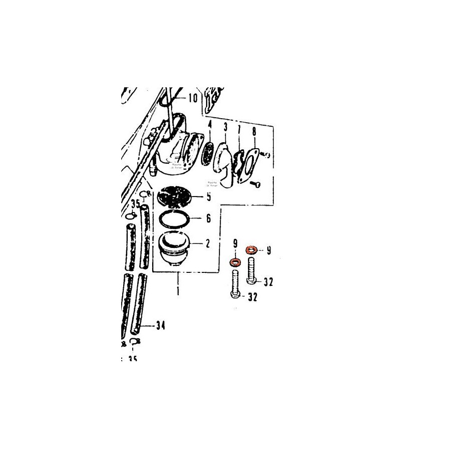 Service Moto Pieces|CB500 K - (CB500K) - Four -