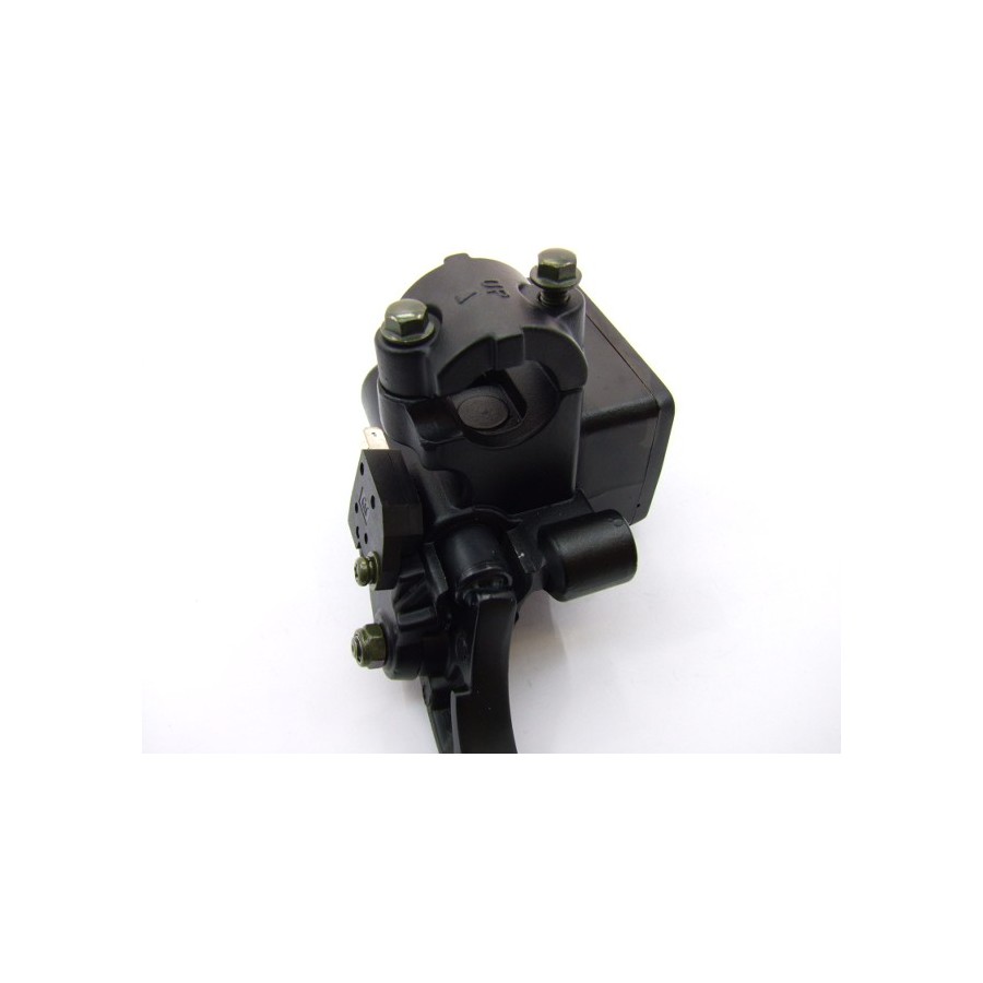 Frein - Maitre cylindre - Complet NOIR - ø 15.80 mm - 1 ou 2 Etriers - bocal rectangulaire
