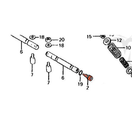 Joint Torique - ø 9.00 x1.60mm - (moteur - ... - .. ) - 12332-426-000