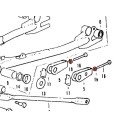 Bras oscillant - ecrou de serrage M7 - (x1)