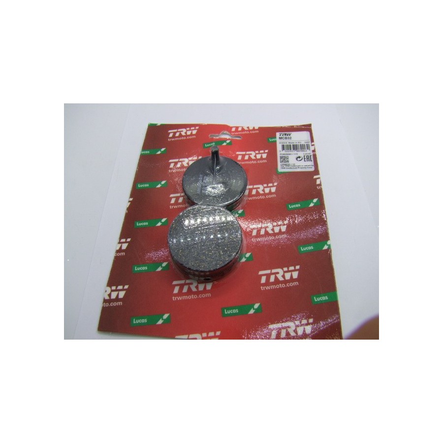 Service Moto Pieces|Frein - Jeu de Plaquettes - TRW - MCB-032 - CB750 K0-K6|Plaquette|36,90 €