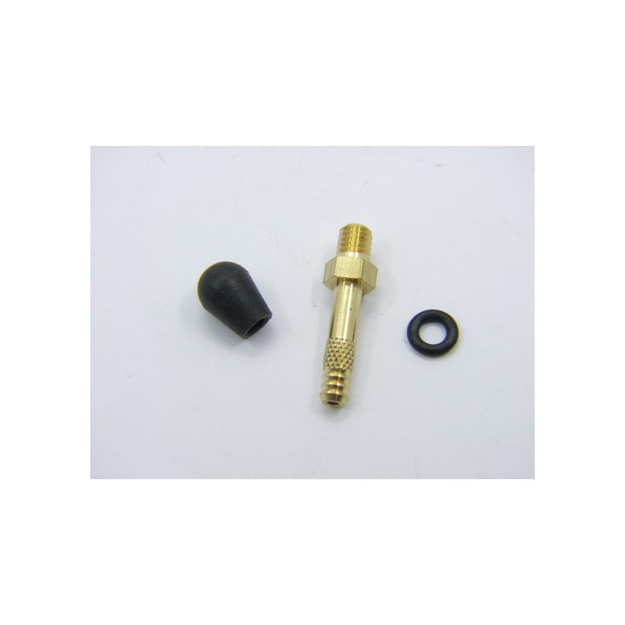 Service Moto Pieces|Synchro - Vis de connexion -(x1) - Adaptateurs en laiton - M6 x1.00 - 40mm|Carbtune|10,60 €