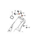 Garde boue - Silent bloc de Fixation - (x1)