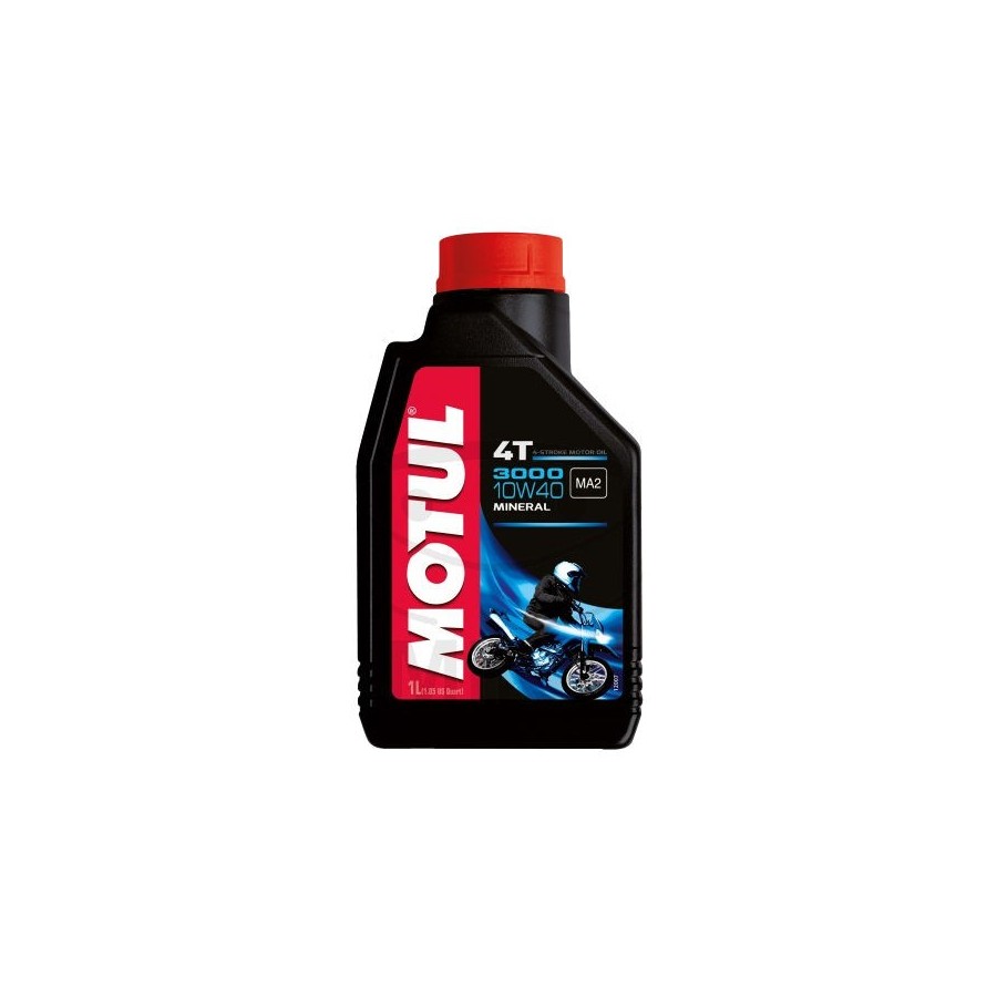 Service Moto Pieces|Huile moteur - MOTUL 3000 -  Minerale - 10W40 - 1 Litre|Par Defaut|18,90 €