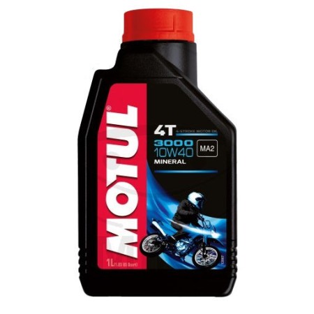 Service Moto Pieces|Huile moteur - MOTUL 3000 -  Minerale - 10W40 - 1 Litre|Par Defaut|18,90 €