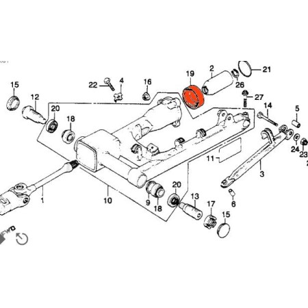 Cardan - Joint Spy - 43x52x7mm