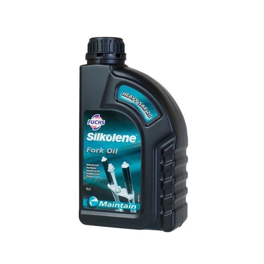 Service Moto Pieces|Huile - Fourche - SAE 20W - Silkolene - 1 Litre|Par Defaut|19,90 €