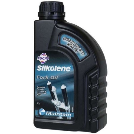 Service Moto Pieces|Huile - Fourche - SAE 30W - Silkolene - 1 Litre|Par Defaut|19,90 €