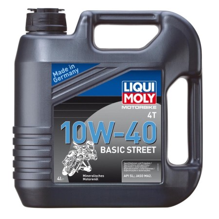 Service Moto Pieces|Huile moteur - Minerale - LIQUI MOLY - 10W40 - 4 Litres|Huile Minerale|48,78 €