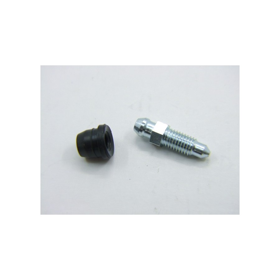 Service Moto Pieces|Frein - Etrier - Vis de purge - M7 x1.00 - Acier zingué + capuchon|Vis de Purge|3,80 €