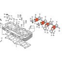 Pipe admission - (x4) - CB750 K7, K8