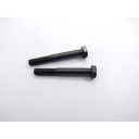 Vis CHC - M10 x1.50  x80 mm - (x2) - Acier 10.8 - Zinguée - NOIR
