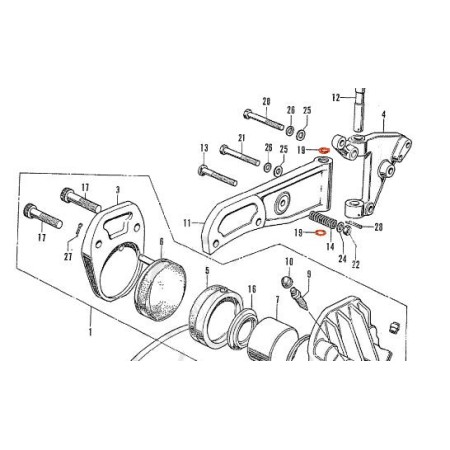 Service Moto Pieces|Moteur / Frein - joint torique - ø10.00 x1.90mm|Joint Torique|9,90 €