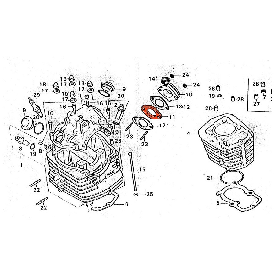 Service Moto Pieces|1973 - SL 125 K2 - (SL125S)