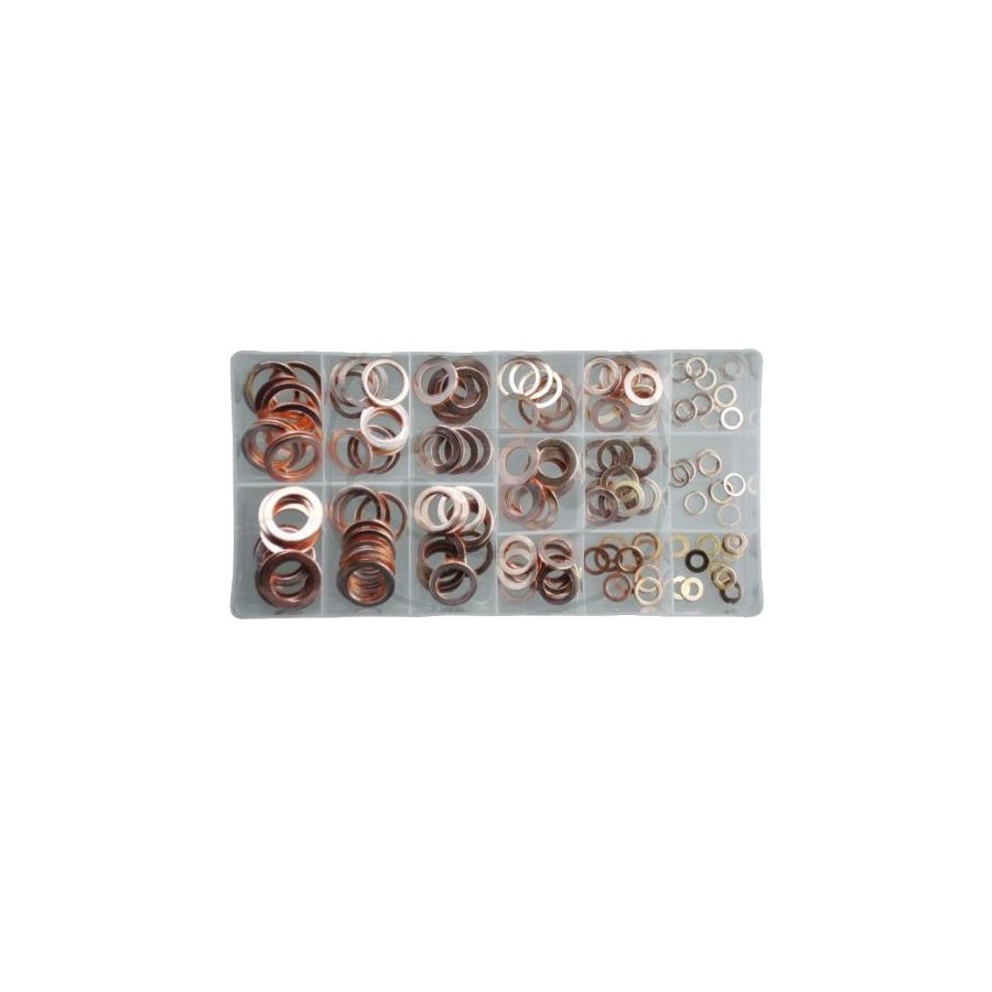 Rondelle - Plate - cuivre - boite de 200 pcs 
