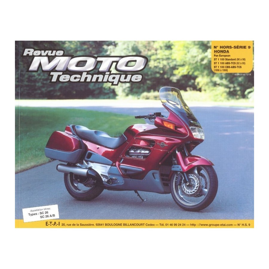 Service Moto Pieces|1993 - ST1100